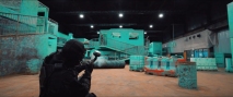 Paintball airsoft arena Area 53 in Williamsburg New York