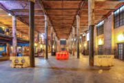 Lasertag arena Area 51 in New York, Dumbo Brooklyn