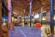Lasertag arena Area 51 in New York, Dumbo Brooklyn