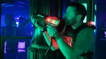 Lasertag arena Laser Bounce Queens in New York