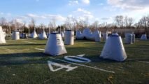 Paintball arena The Playground Paintball Park in Philadelphia