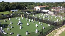 Paintball arena The Playground Paintball Park in Philadelphia