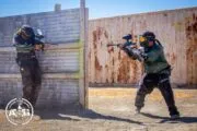 Paintball arena Action Star Games Paintball Park in Los Angeles