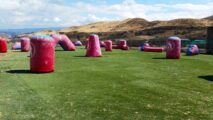 Airsoft arena Warped Paintball Park in Los Angeles