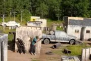 Paintball arena Splat Tag Paintball Park in Minneapolis