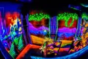 Laser tag arena Chipper's Lanes in Denver