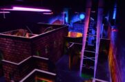 Laser tag arena WhirlyBall Twin Cities in Minneapolis