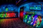 Laser tag arena Chipper's Lanes in Denver