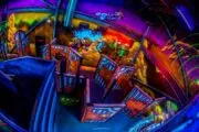 Laser tag arena Chipper's Lanes in Denver