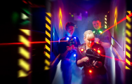 Laser tag arena LazerPort Fun Center in Nashville