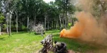 Paintball arena Avid Extreme Sports park in Oklahoma City