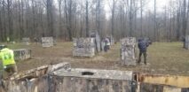 Paintball arena Synergy Woods Paintball Park in Cleveland, OH