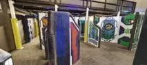 Laser Tag arena 