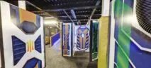 Laser Tag arena 