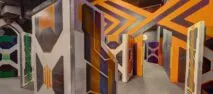 Laser Tag arena 