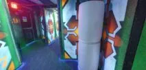 Laser Tag arena 