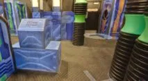 Laser Tag arena 