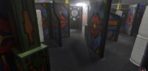 Laser Tag arena 