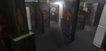 Laser Tag arena 