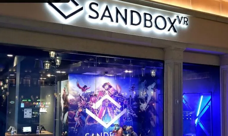 Sandbox VR Las Vegas Grand Canal Shoppes at the Venetian