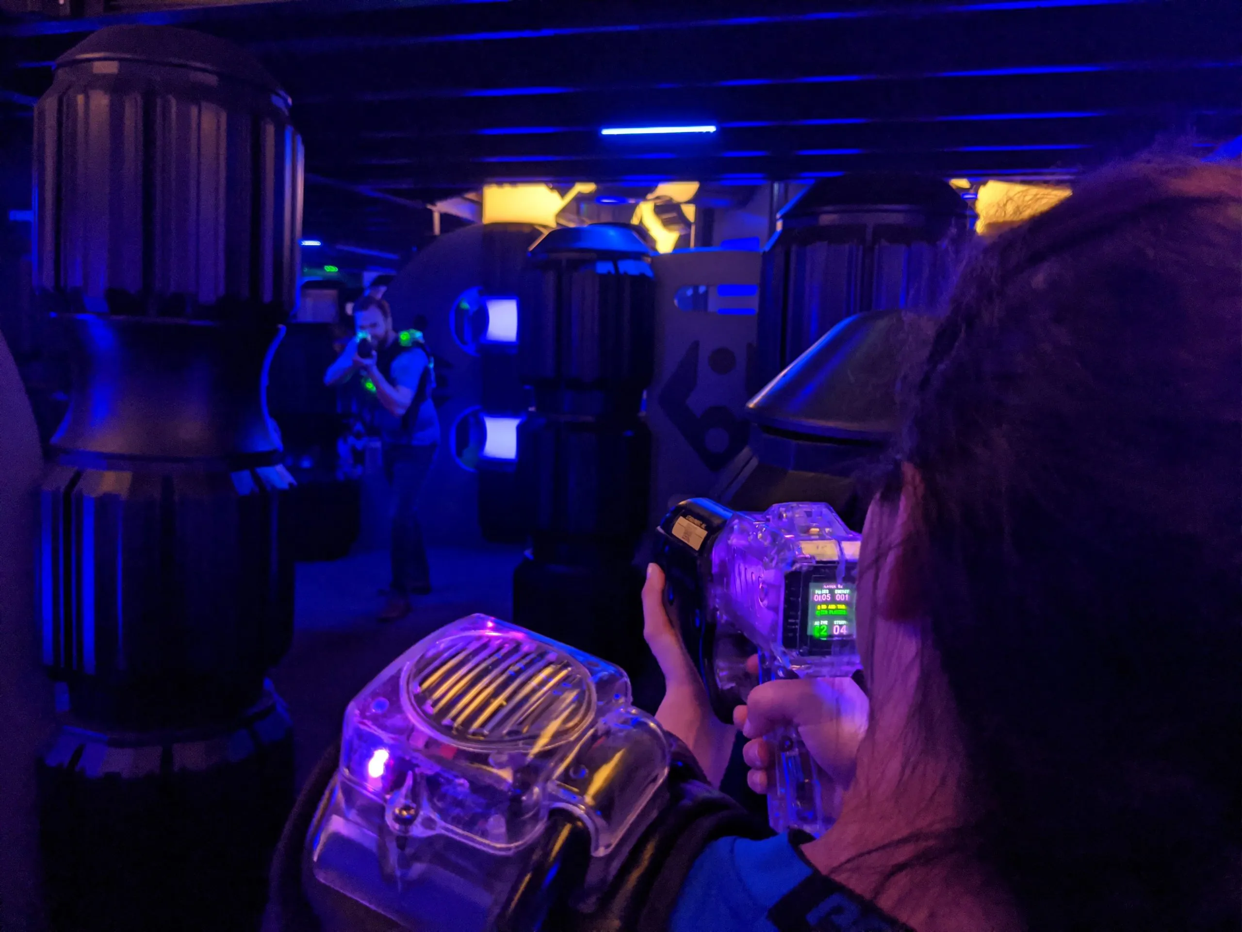 Laser tag "Q-ZAR & Q-AXE" in Carle Place, NY