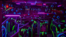 Laser tag arena 