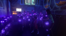Laser tag arena 
