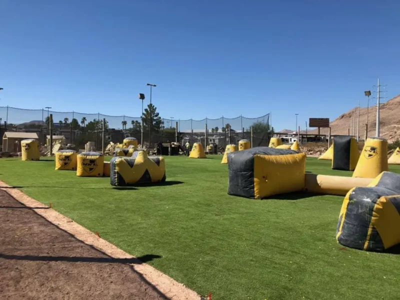 Adrenaline, Dust, and Team Spirit: Our Airsoft Adventure at Combat Zone Paintball Las Vegas