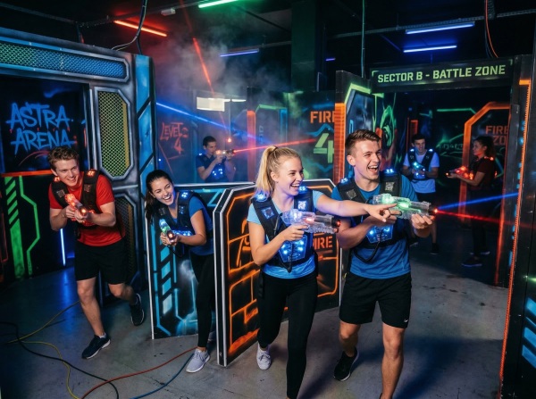 Laser tag game