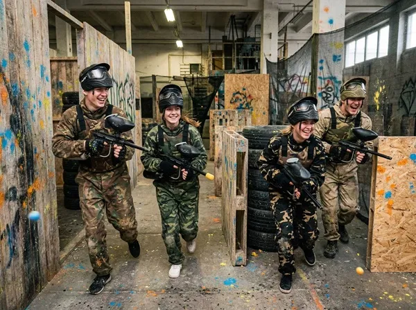 Splat master sessions Low impact Paintball (2 hour - Indoor)